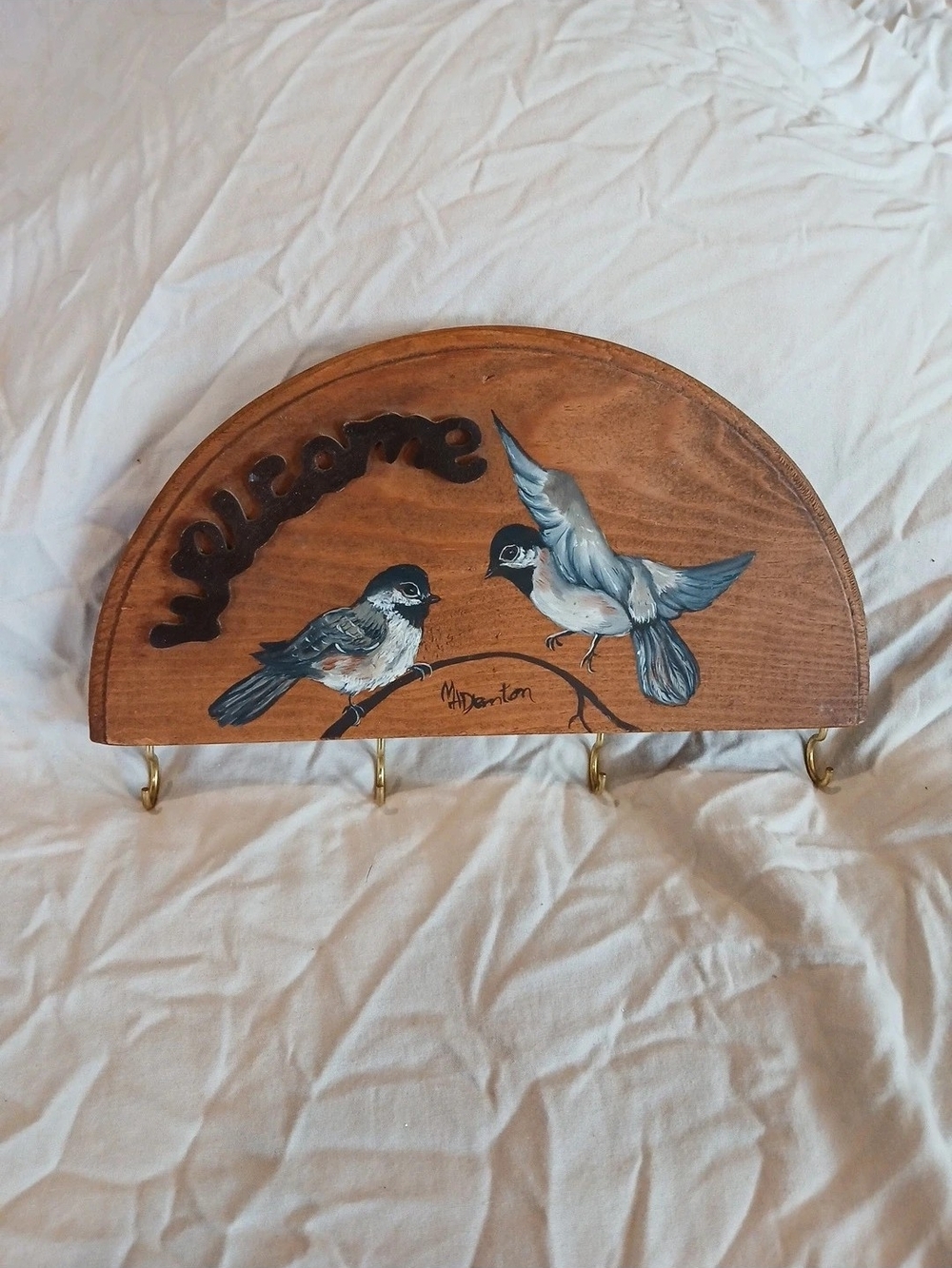 Vintage Key Hook Wall Hang